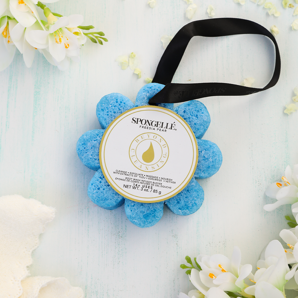 Freesia Pear Wild Flower | Soap Sponge | Soap Buffer | Clean