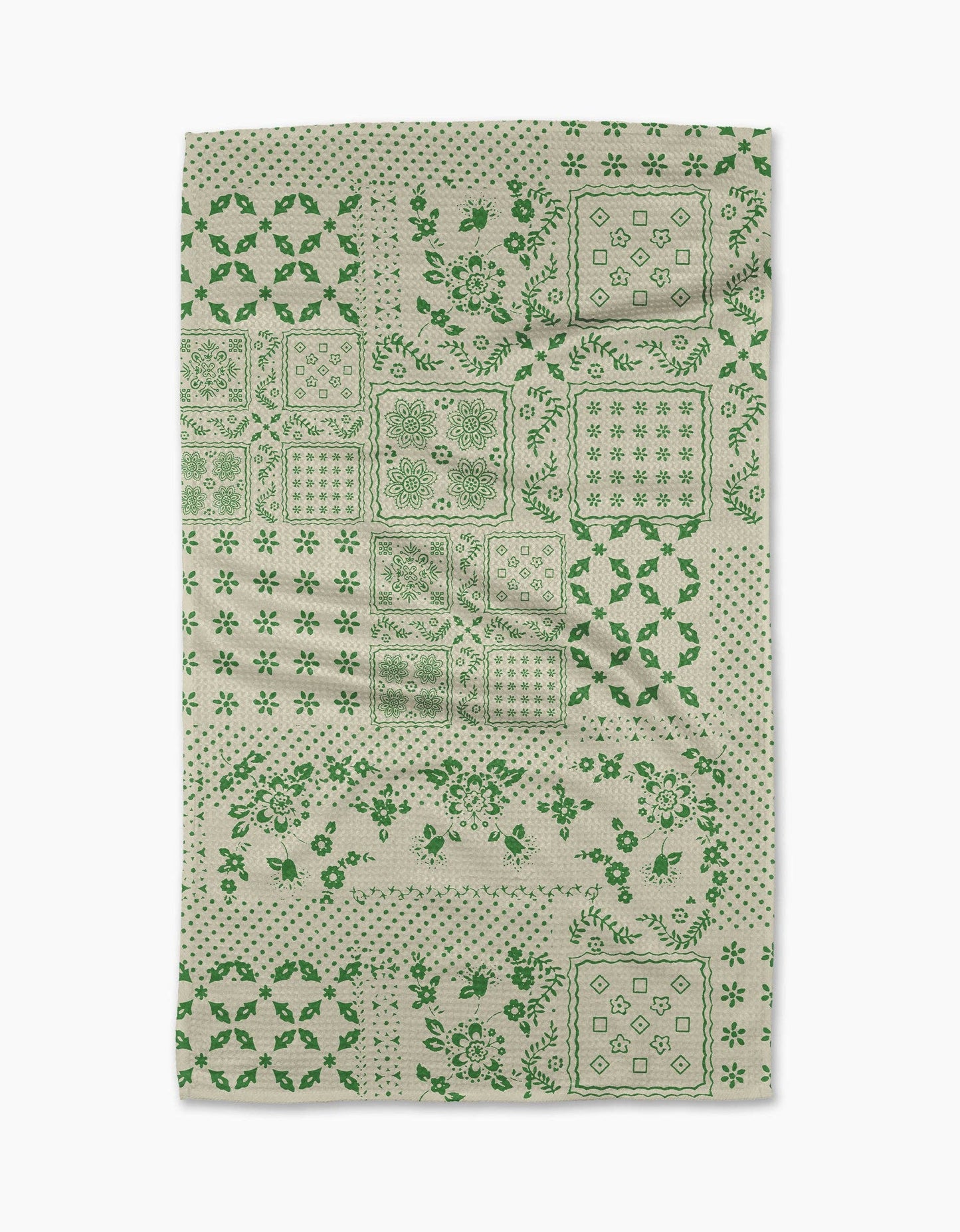 Blossoming Bandanna Green