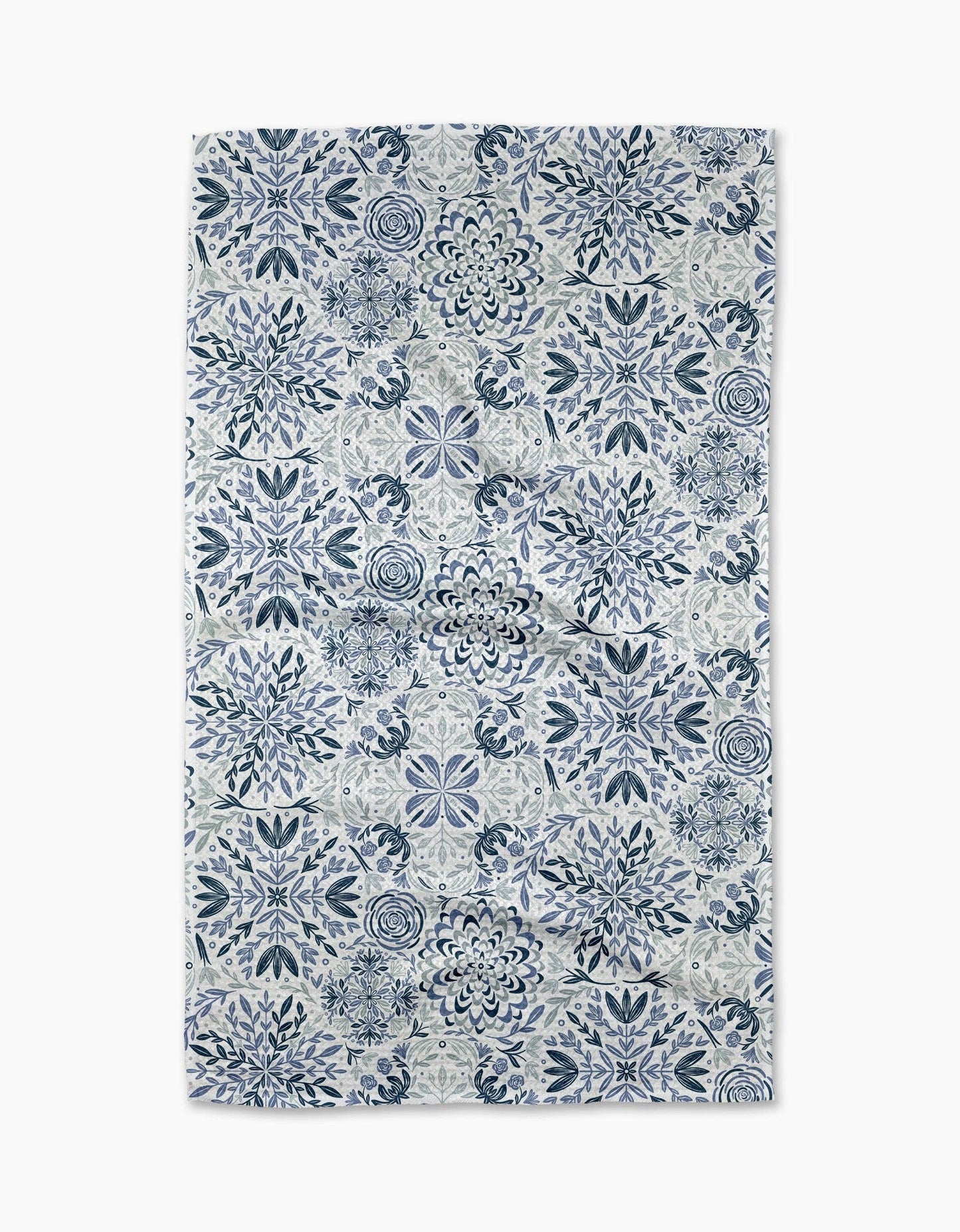 Geometry - Floral Medallions Tea Towel