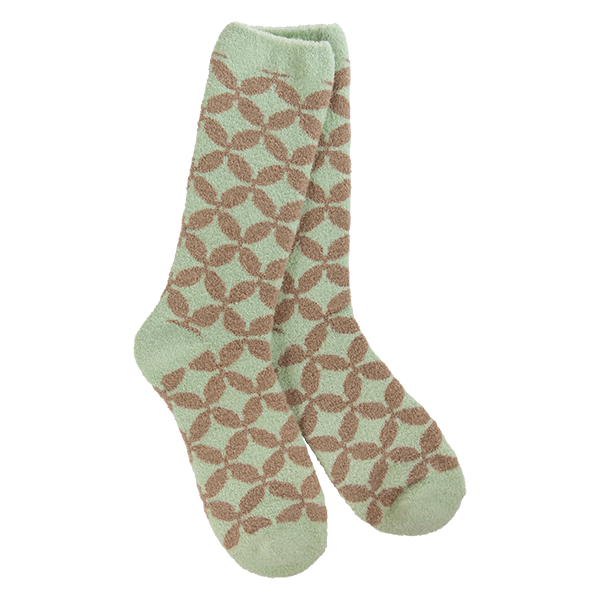 World's Softest® Socks - Cozy Cali Retro Frosty