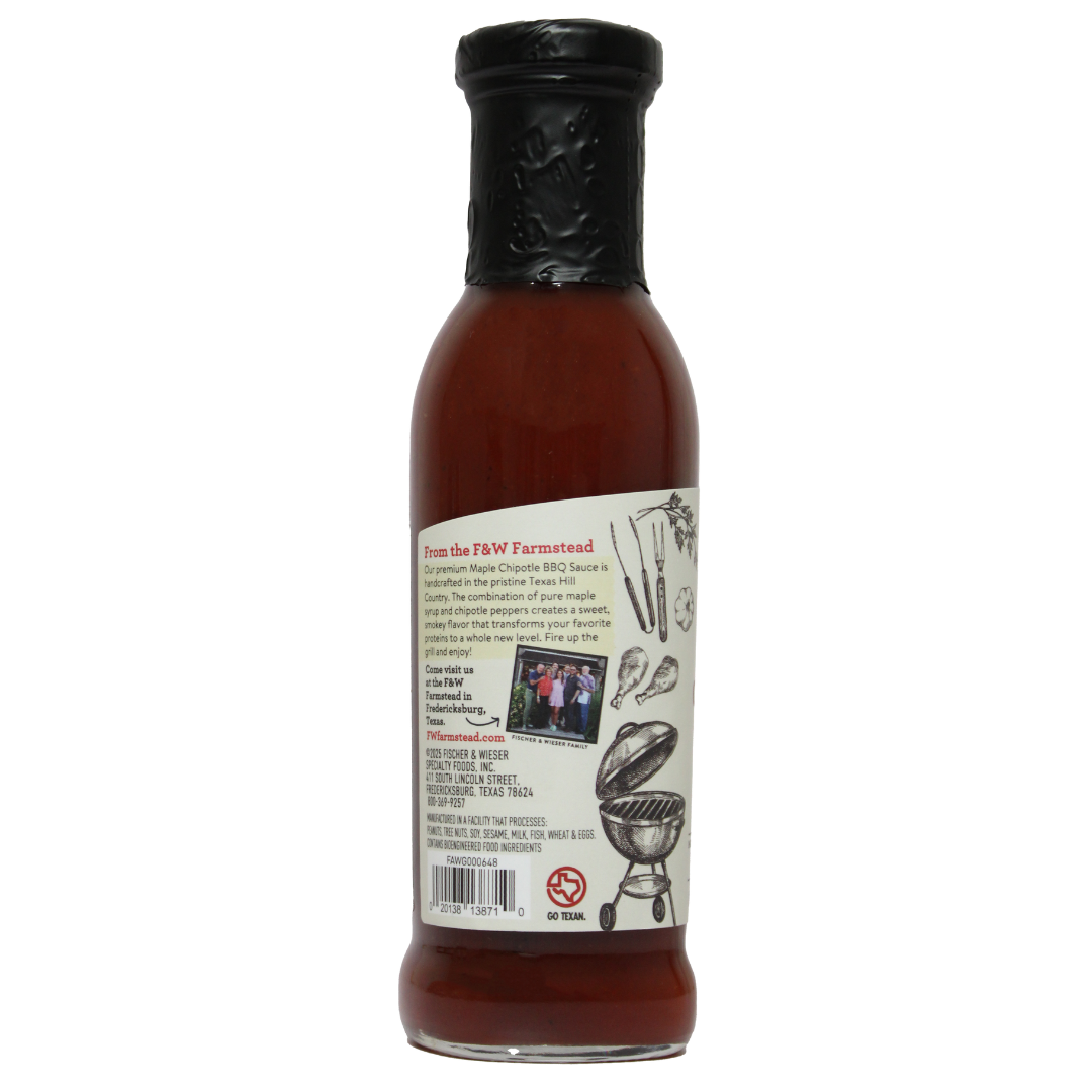Fischer & Wieser - Maple Chipotle BBQ Sauce - NEW
