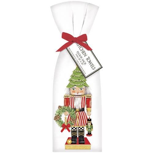Mary Lake-Thompson Ltd. - Nutcracker Wreath Towel Set