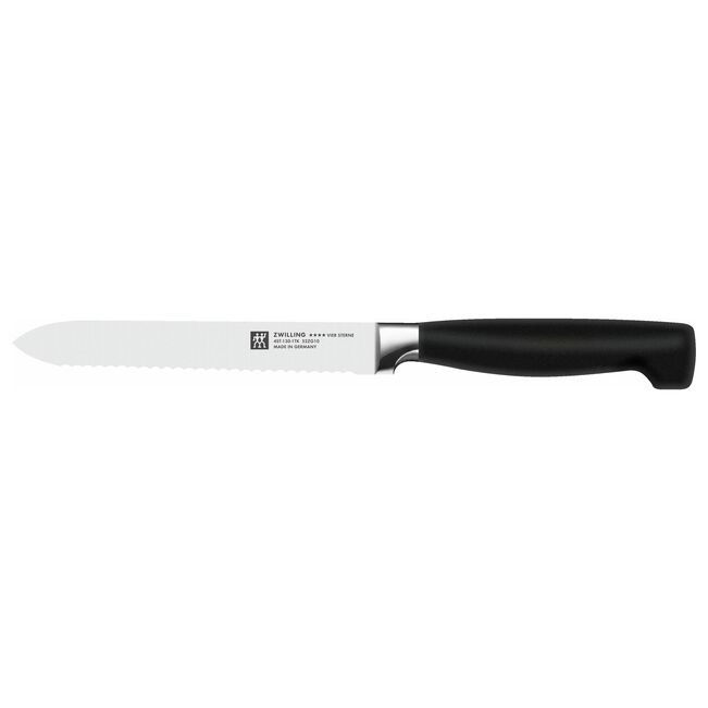 Four Star 5 inch Utility Knife, Serrated Edge