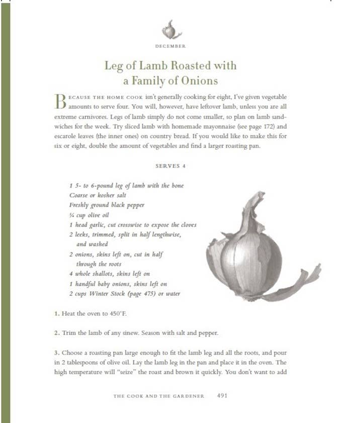 W. W. Norton - The Cook and the Gardener: Recipes and Writings