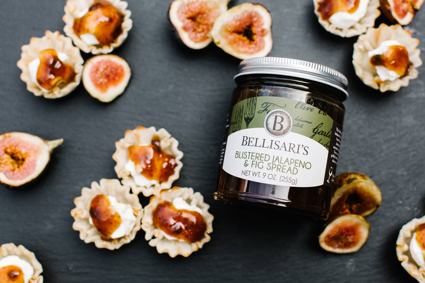 Blistered Jalapeno Fig Spread, 9oz