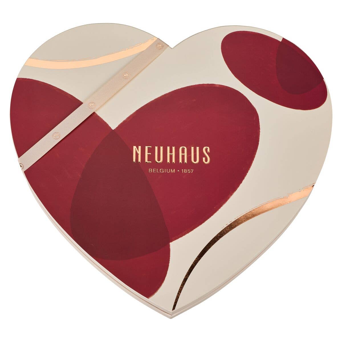 Valentine Heart Medium - Milk, 28pc