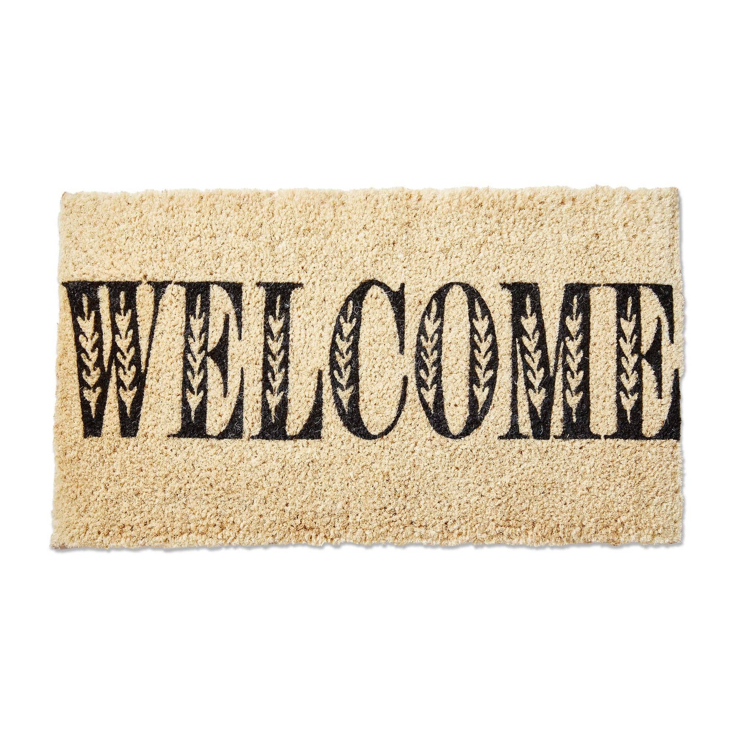 Welcome Coir Mat Black Everyday
