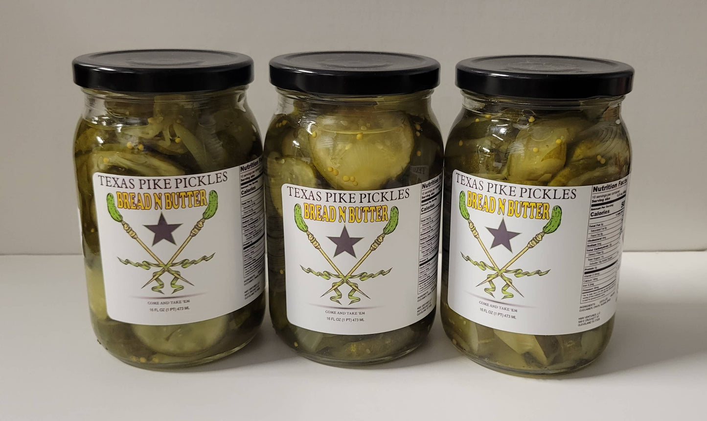 Texas Pike Pickles - Texas Pike Pickles Bread N Butter Pickles