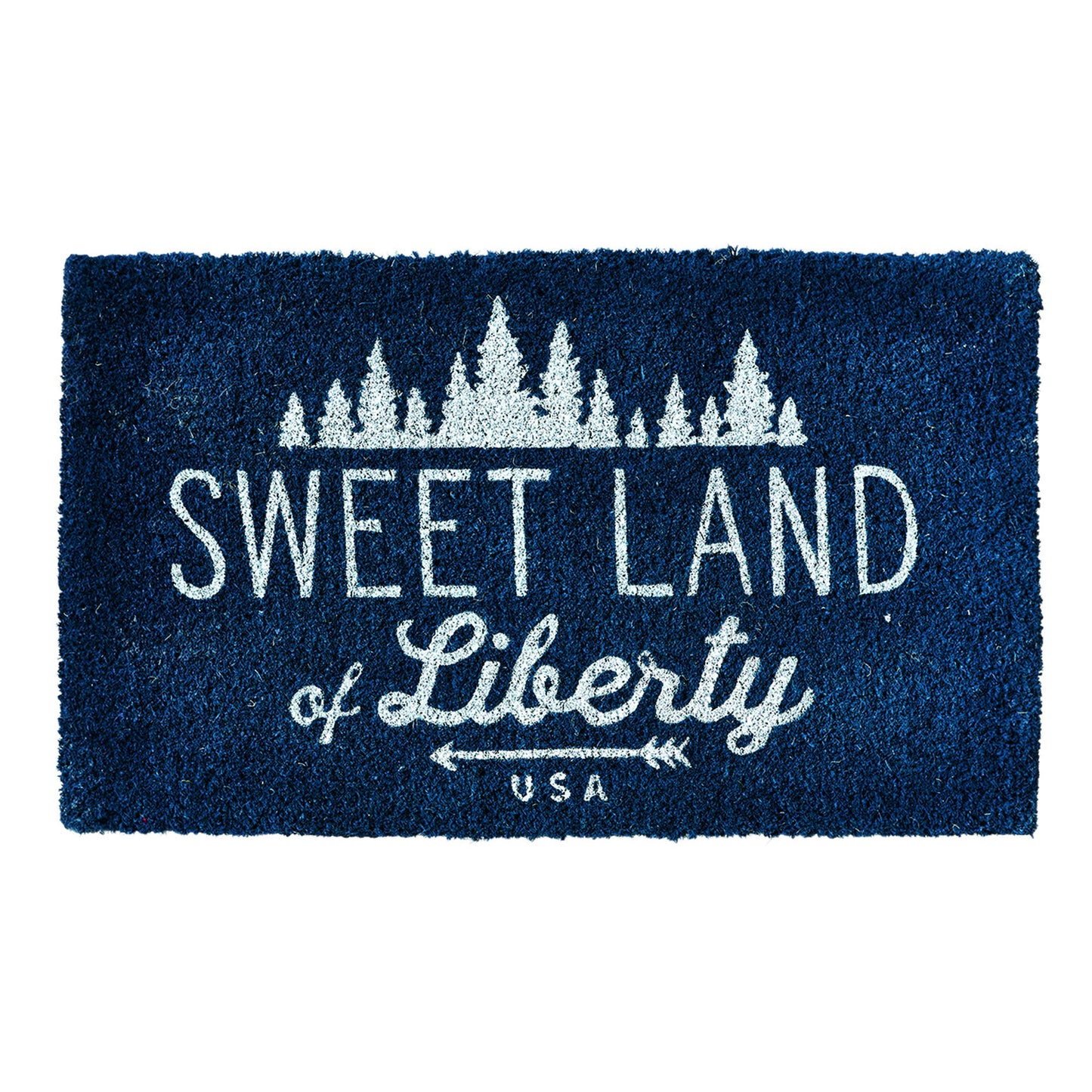 Sweet Land Coir Mat Cobalt
