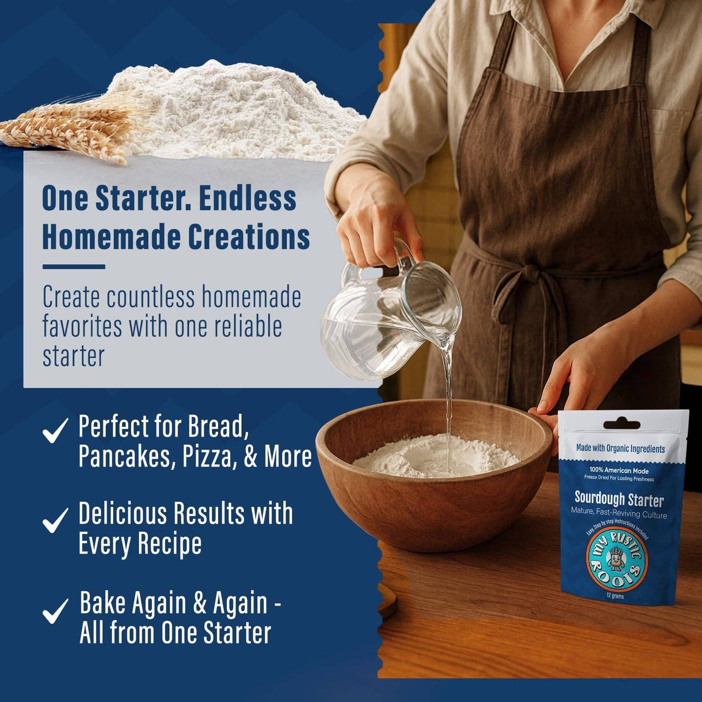 Mature Sourdough Starter Culture - Organic
