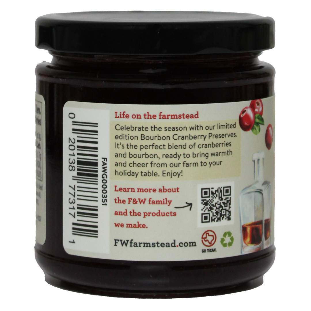 Bourbon Cranberry Preserves