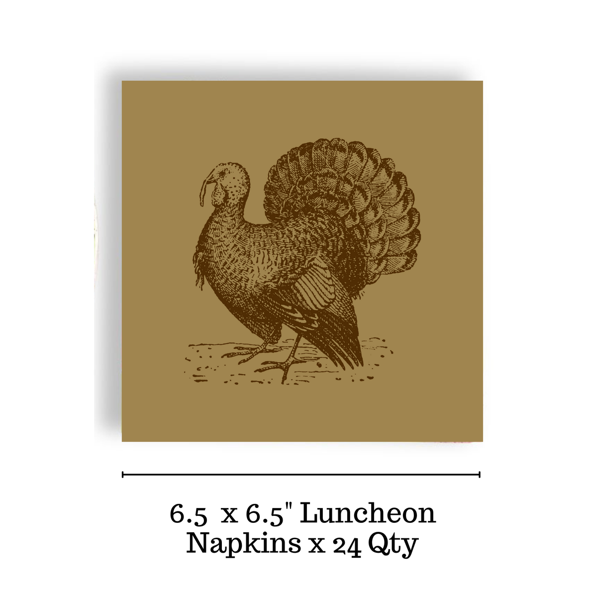 Thanksgiving 24ct Luncheon Napkin Separates(3ply)