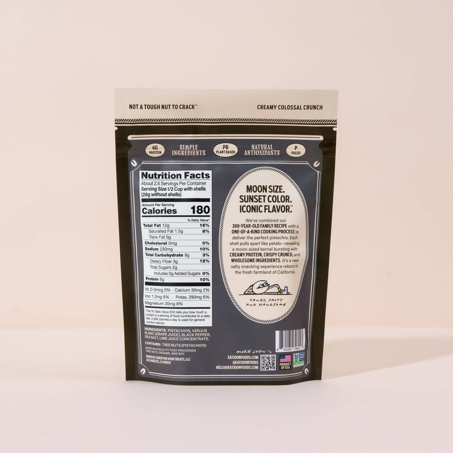Joon - Joon Salt and Pepper Pistachios | Pistachio Gourmet Snacks