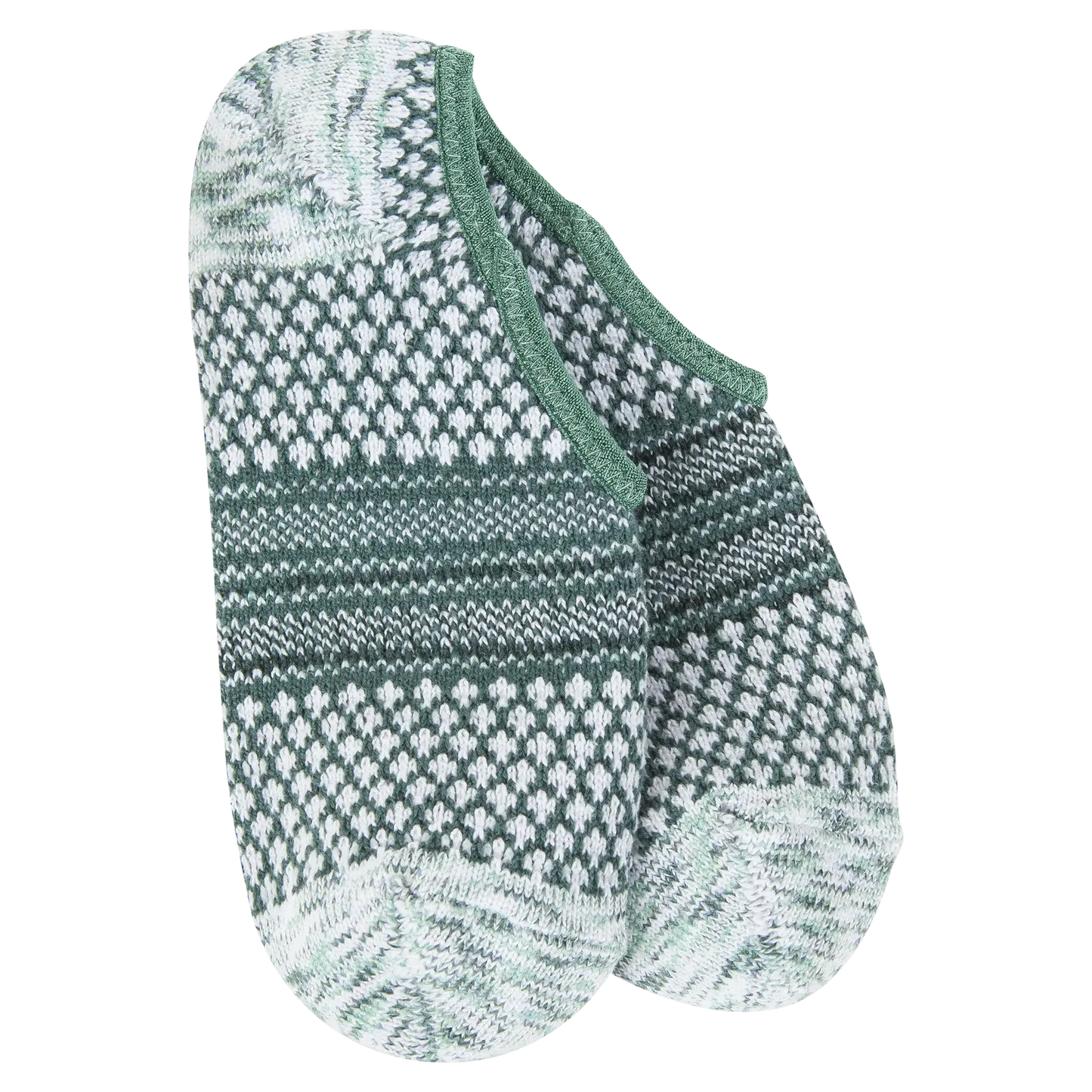 World's Softest® Socks - Gallery Footsie Spruce Multi