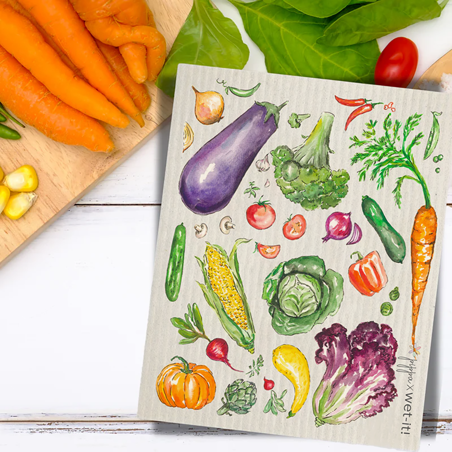 Verde Veggie Swedish Cloth