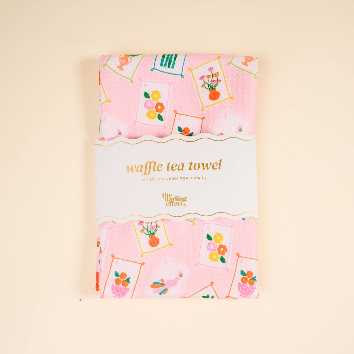 The Darling Effect - Waffle Tea Towel–It's Mahj Time
