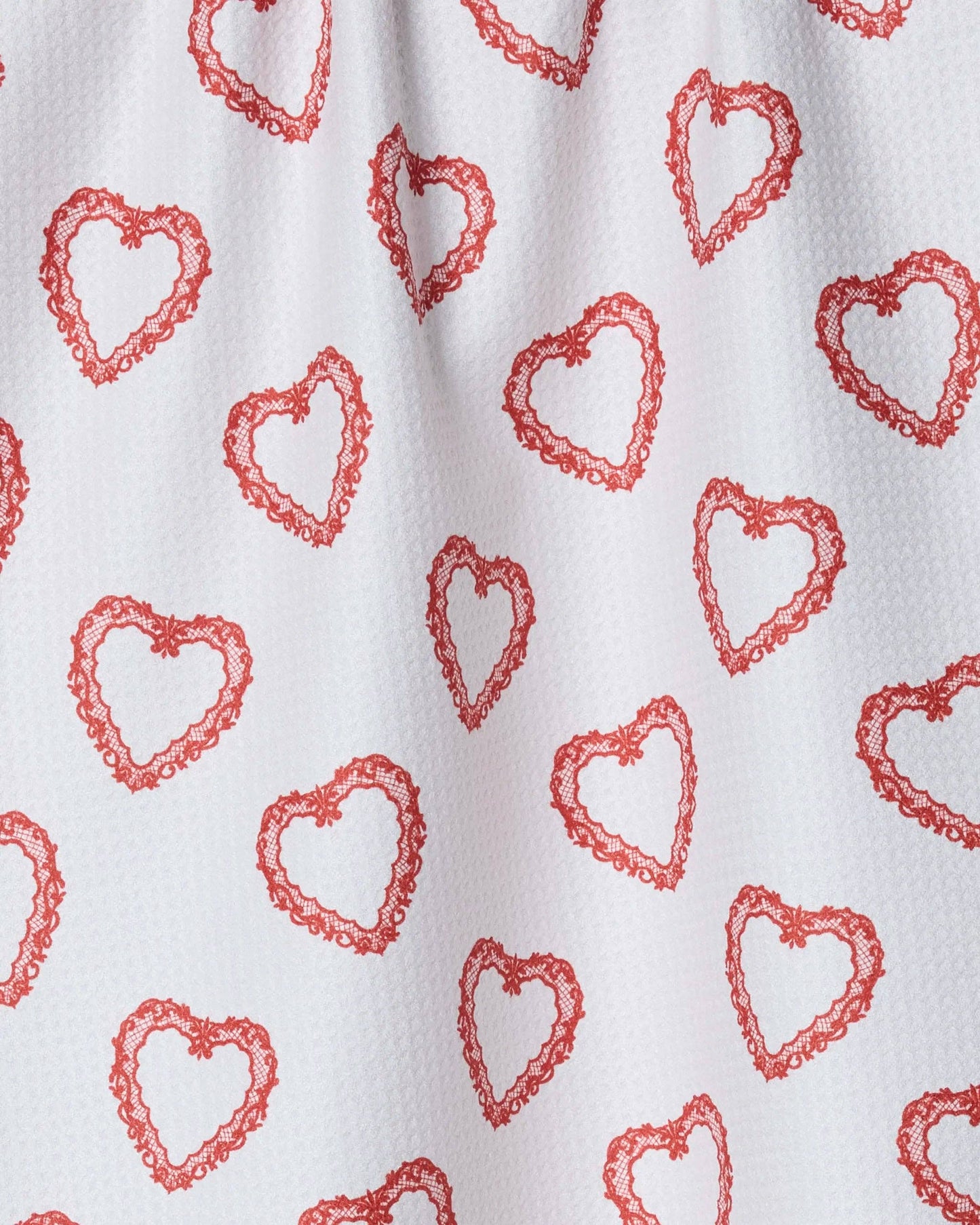 Geometry - Soft Heart Tea Towel