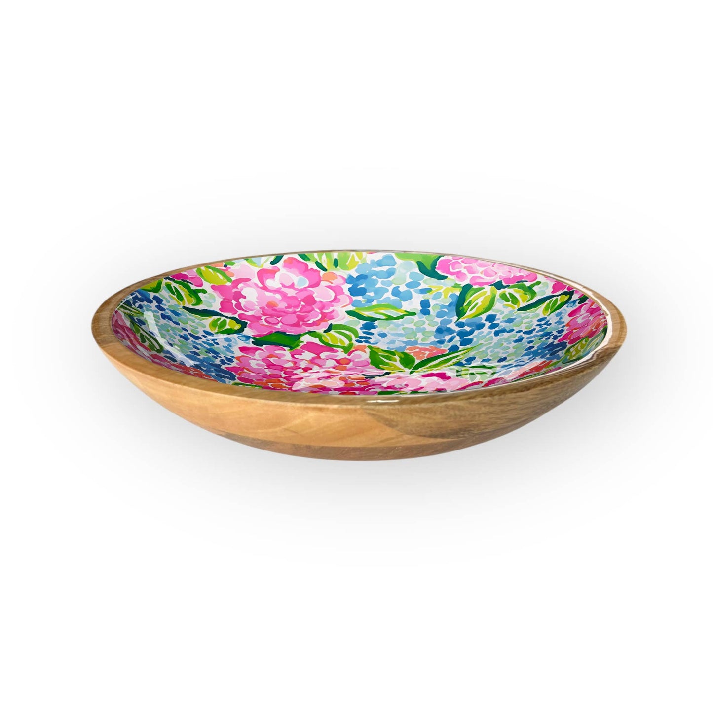 Hydrangeas Shallow Bowl 10"