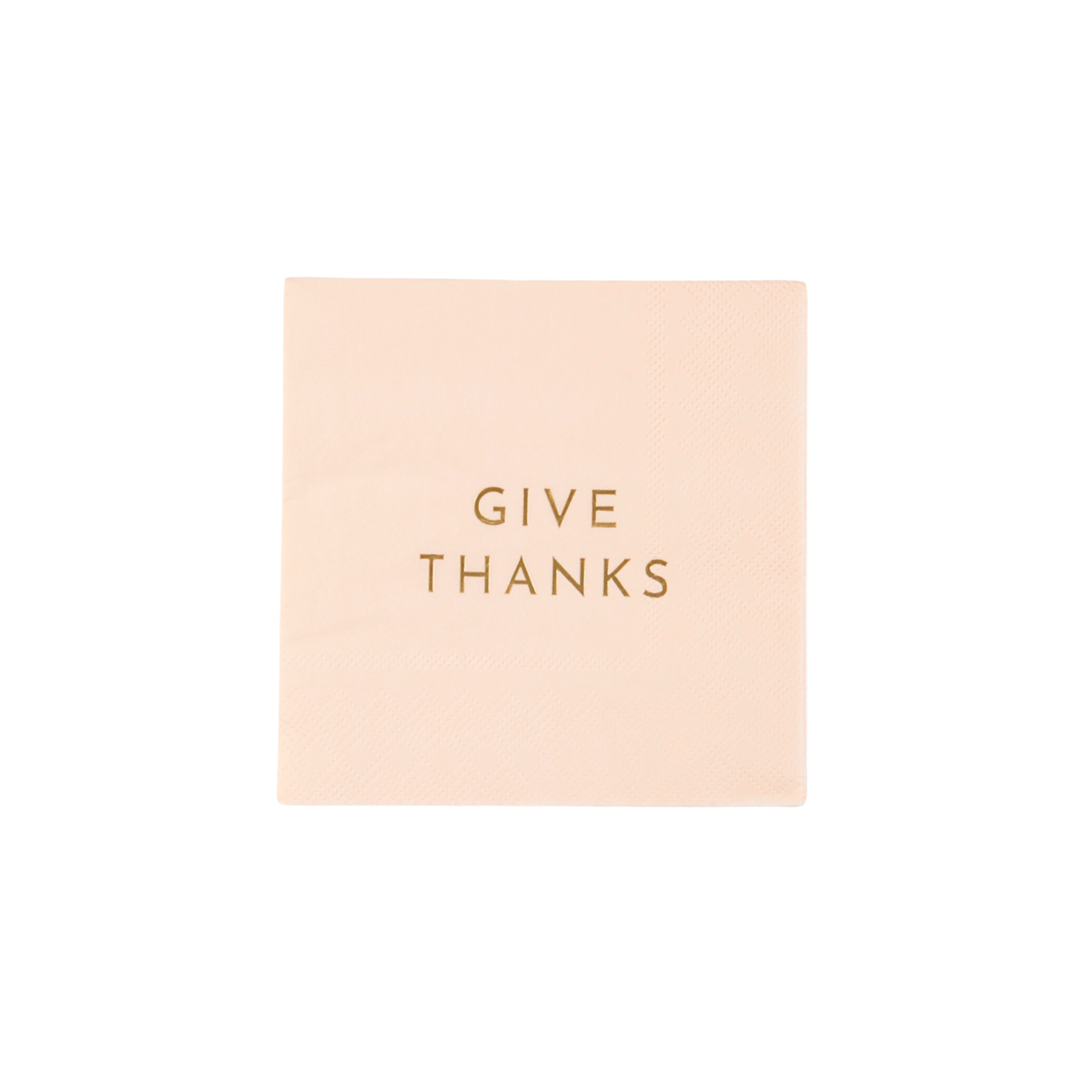 Give Thanks Thanksgiving Cocktail Napkins (Set of 20)