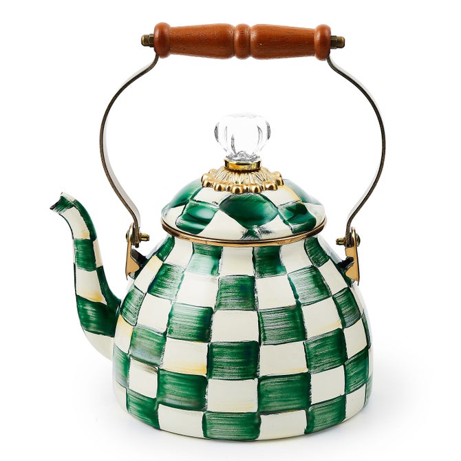 Emerald Check 2 Qt Tea Kettle