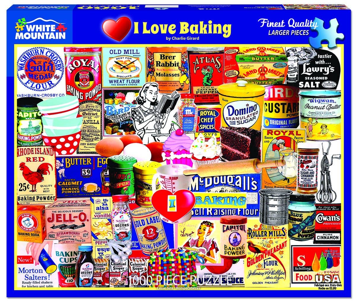 I Love Baking (1619pz) - 1000 Piece Jigsaw Puzzle