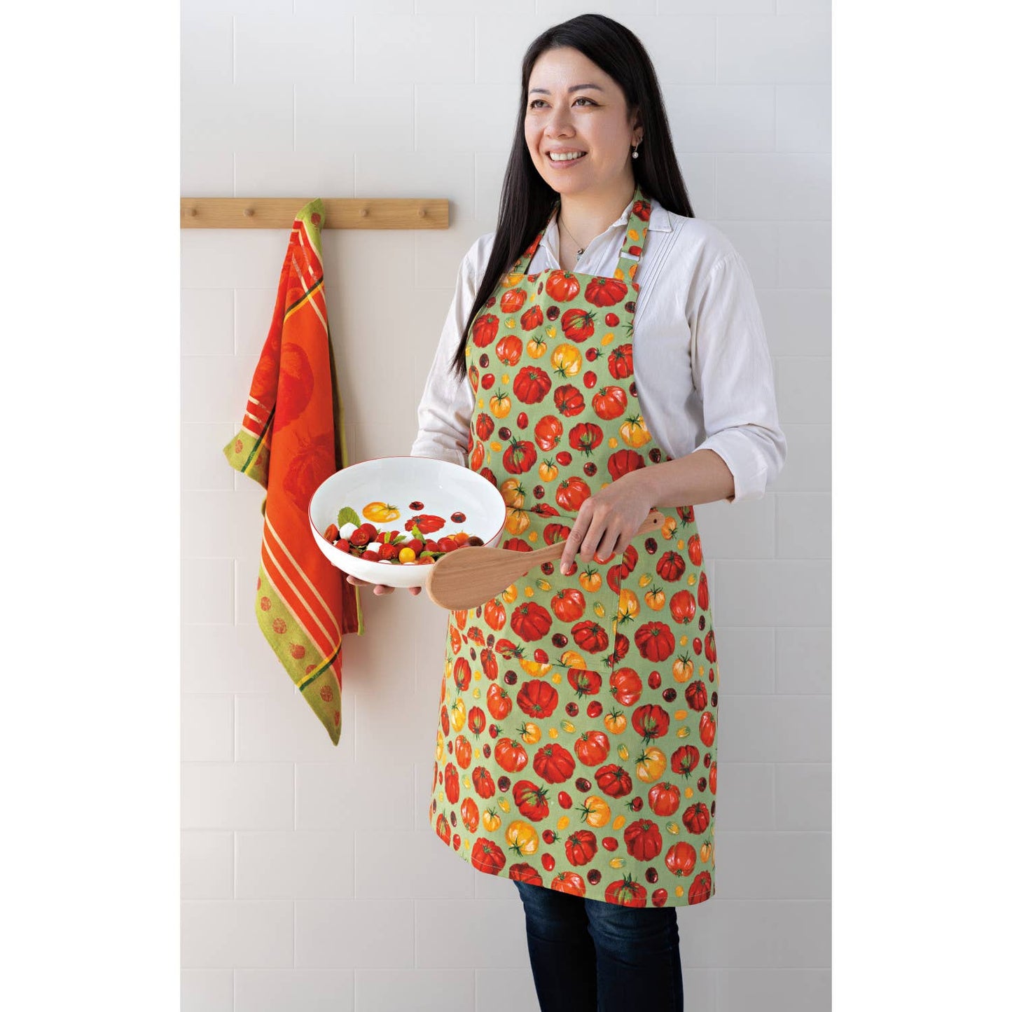 Now Designs by Danica - Heirloom Tomatoes Chef Apron