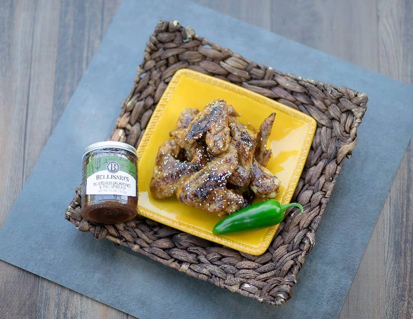 Blistered Jalapeno Fig Spread, 9oz