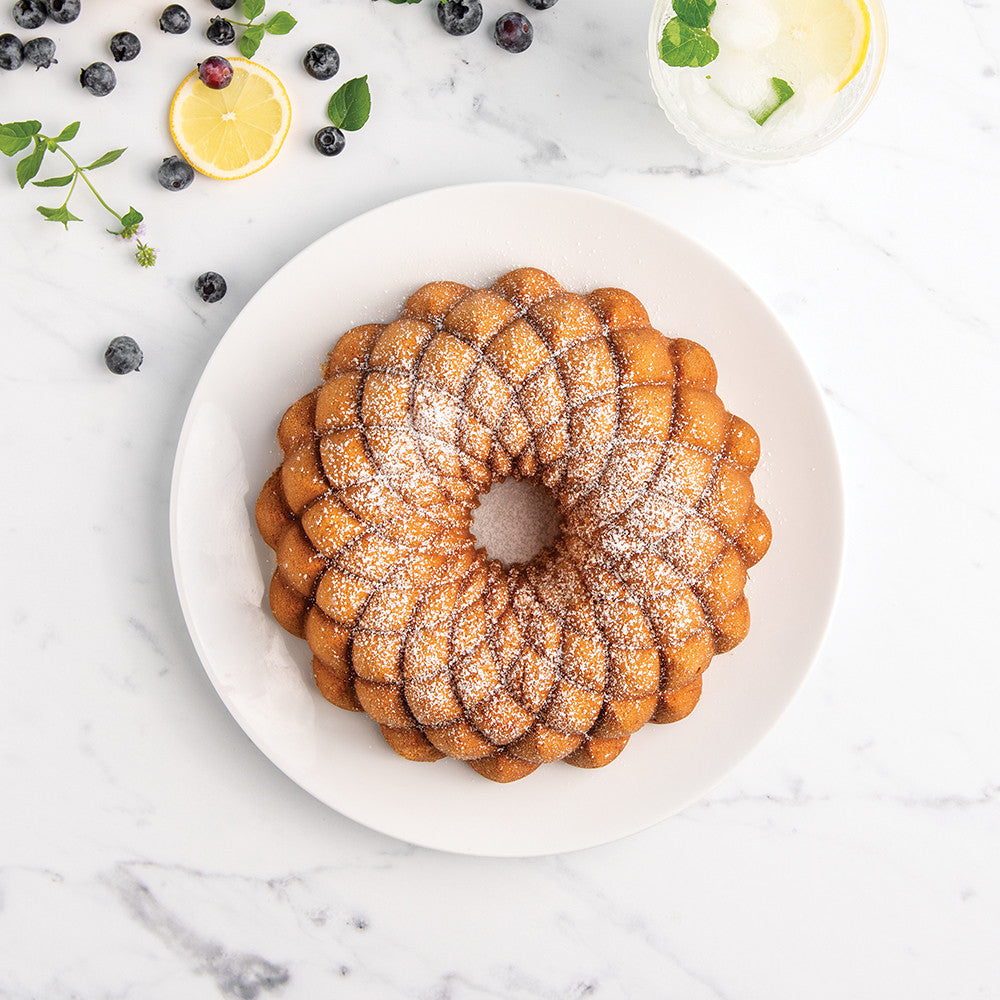 Gold Kaleidoscope Bundt Pan