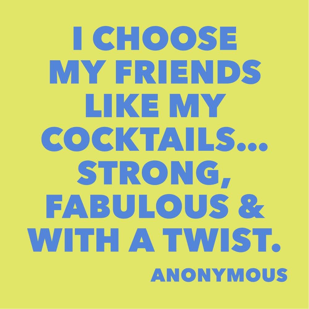 soiree-sisters - Funny Cocktail Napkins | Friends Like My Cocktails - 20ct