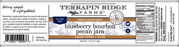 Terrapin Ridge Farms - Blueberry Bourbon Pecan Jam