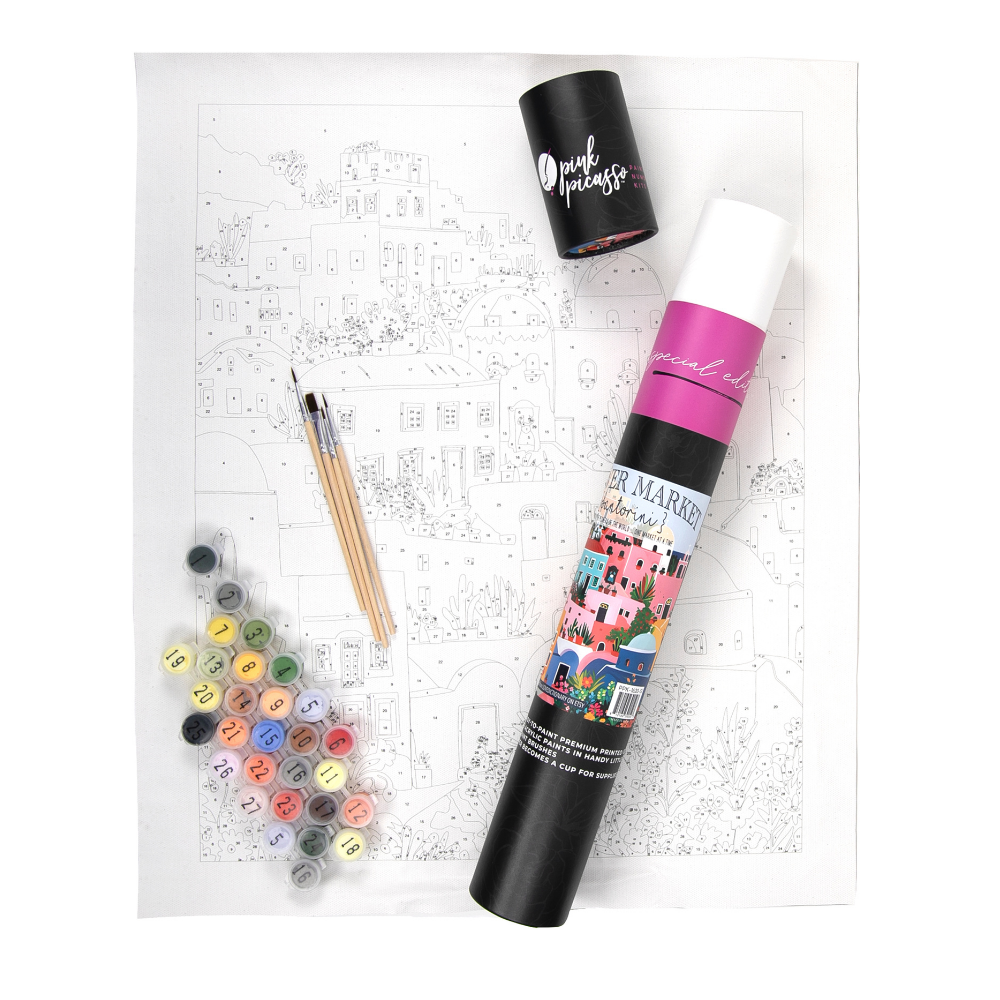 Pink Picasso Kits - Flower Market: Santorini