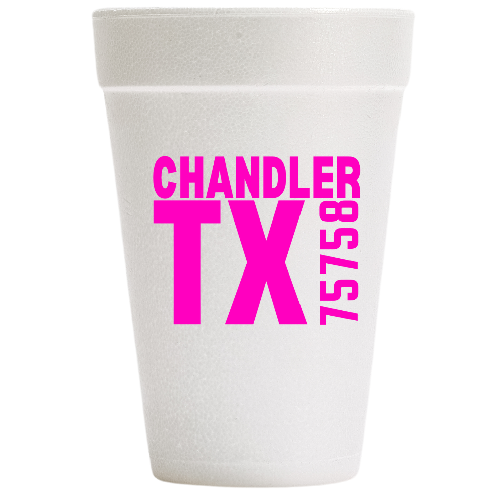 Zip Code Cups