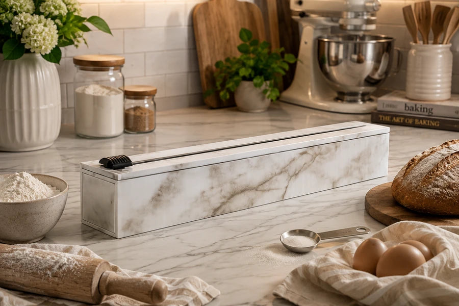 15"x33' Carrara Marble Parchment Dispenser