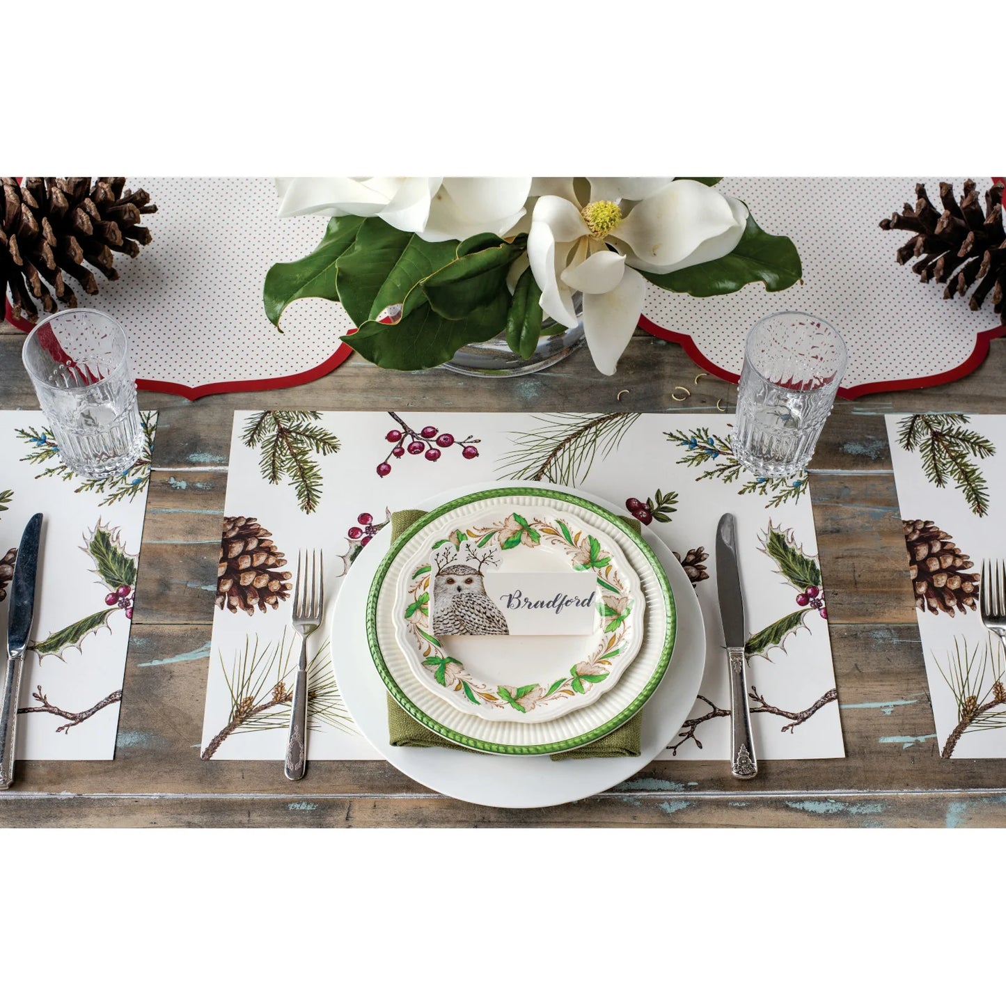 Winter Collage Placemats 20 Sheets