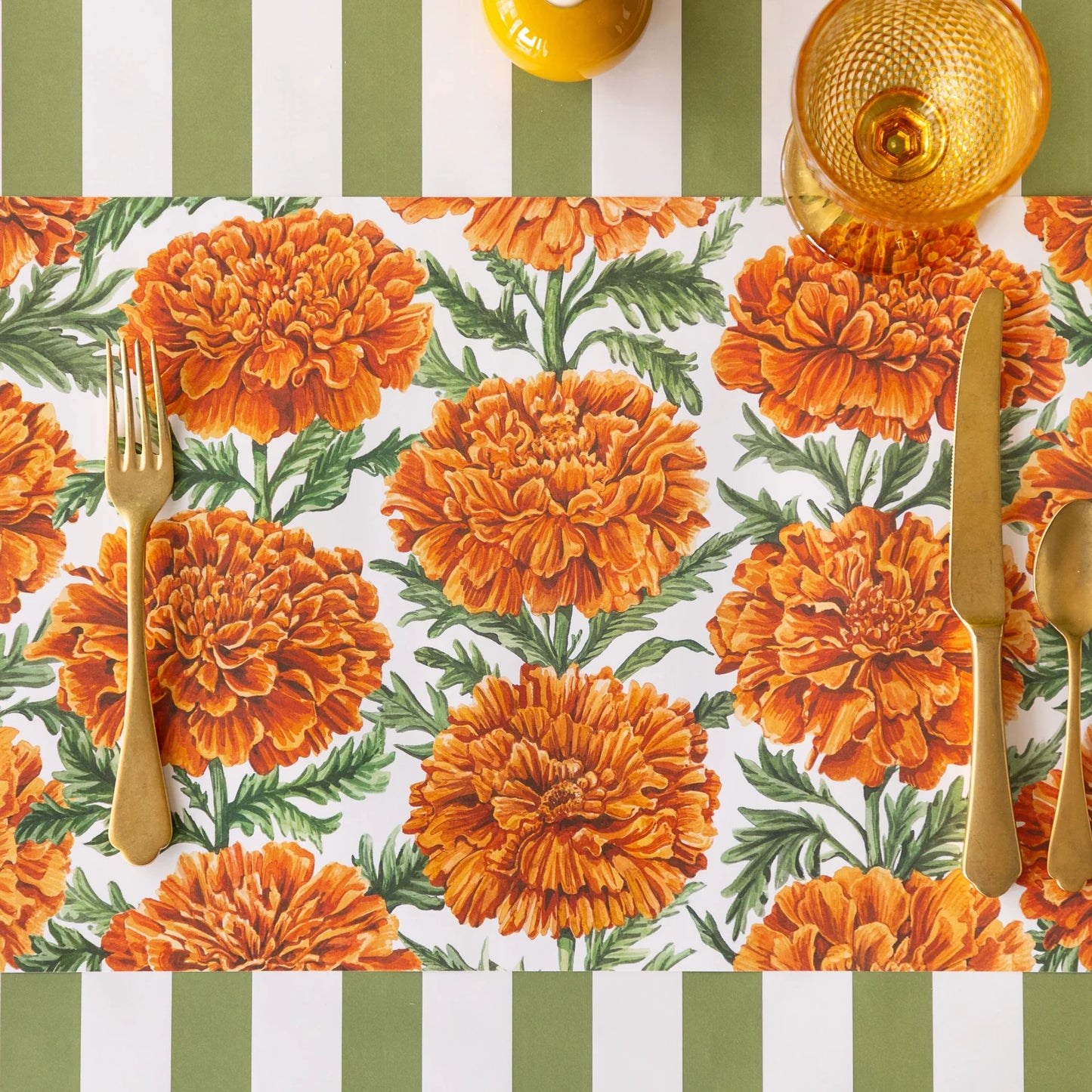 Marigold Harvest placemats