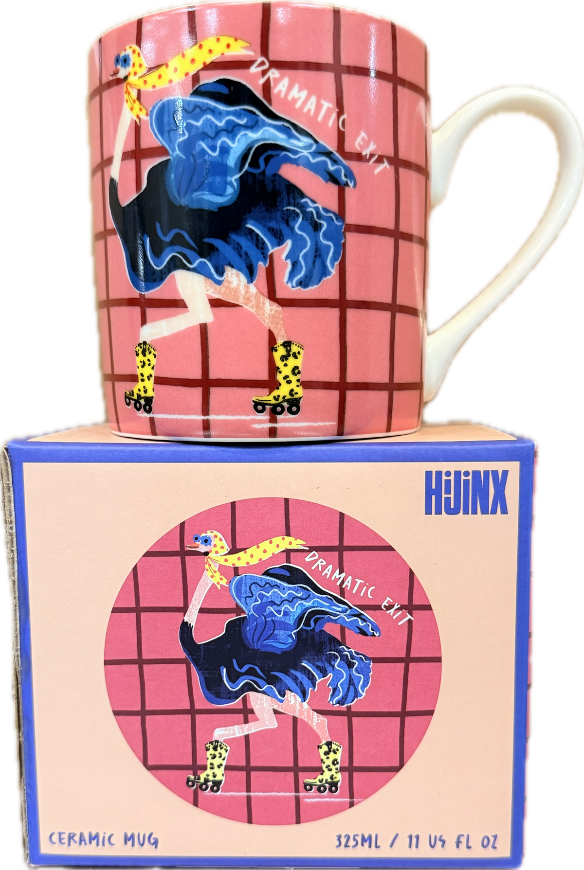 Mug Dramatic Exit