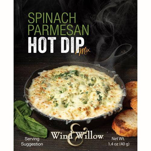Wind & Willow - Spinach & Parmesan (cs 12) - Hot Dip Mixes