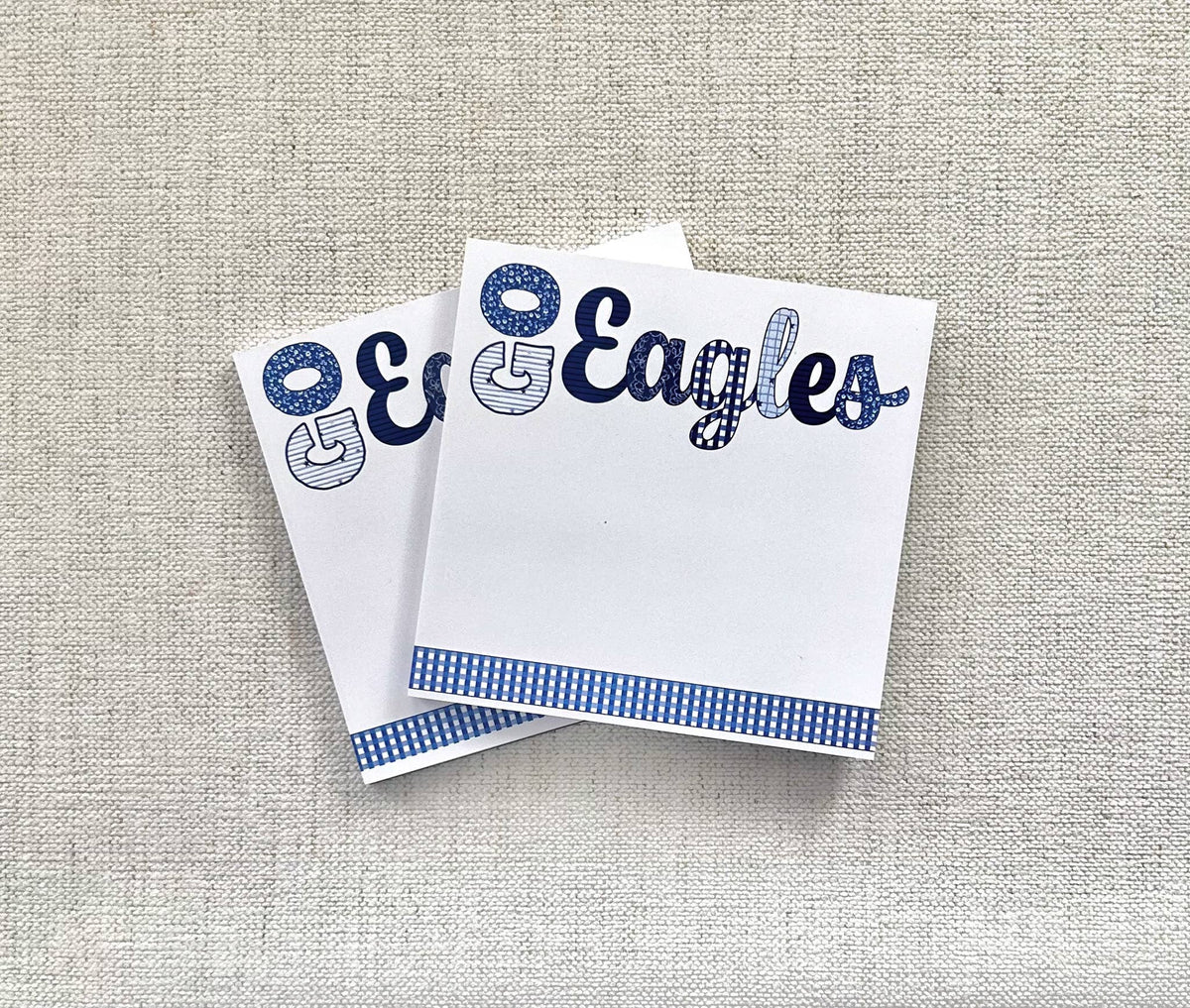 Go Eagles Quilted Notepad