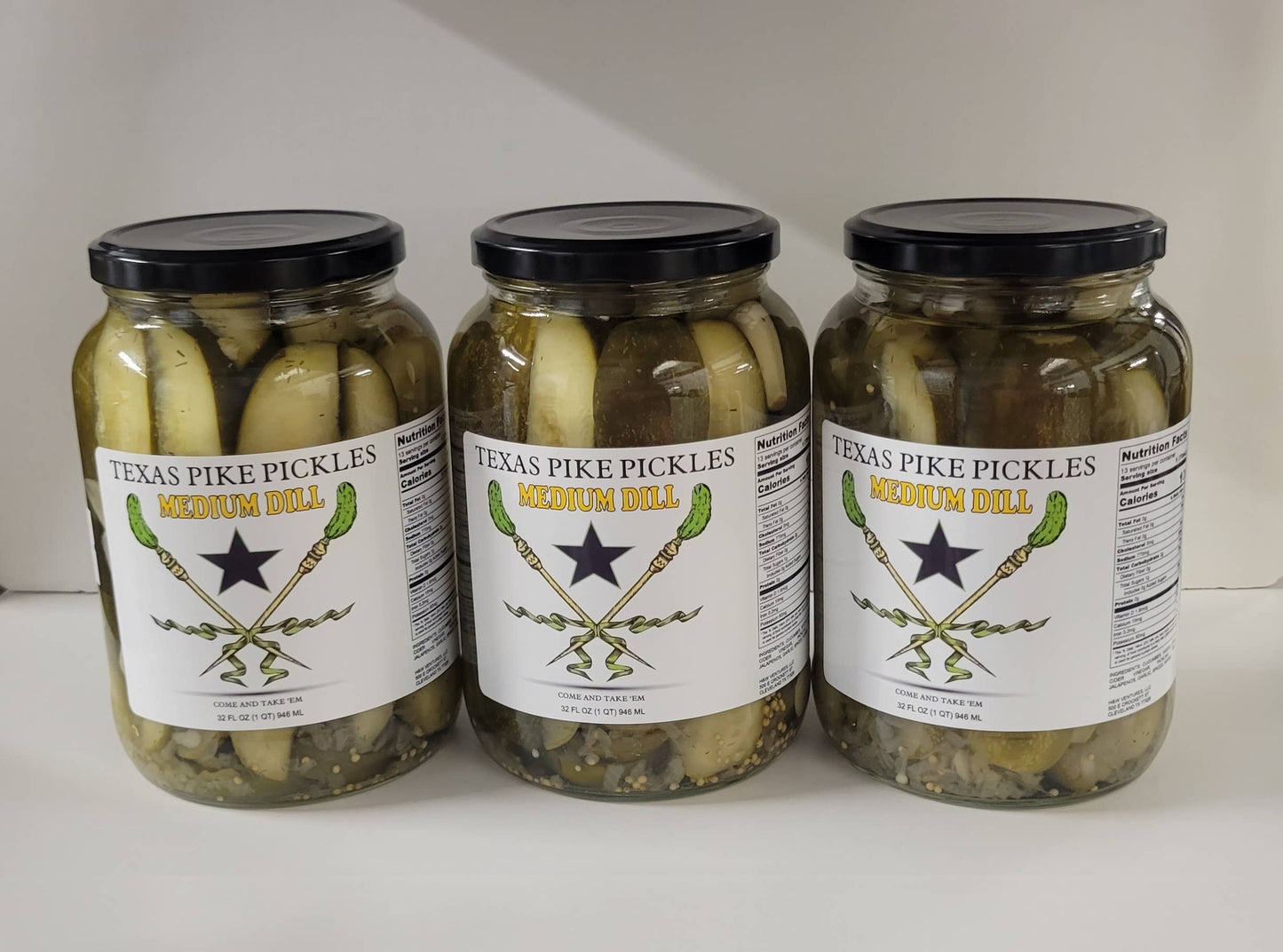 Texas Pike Pickles - Texas Pike Pickles Medium Heat Dill Spears