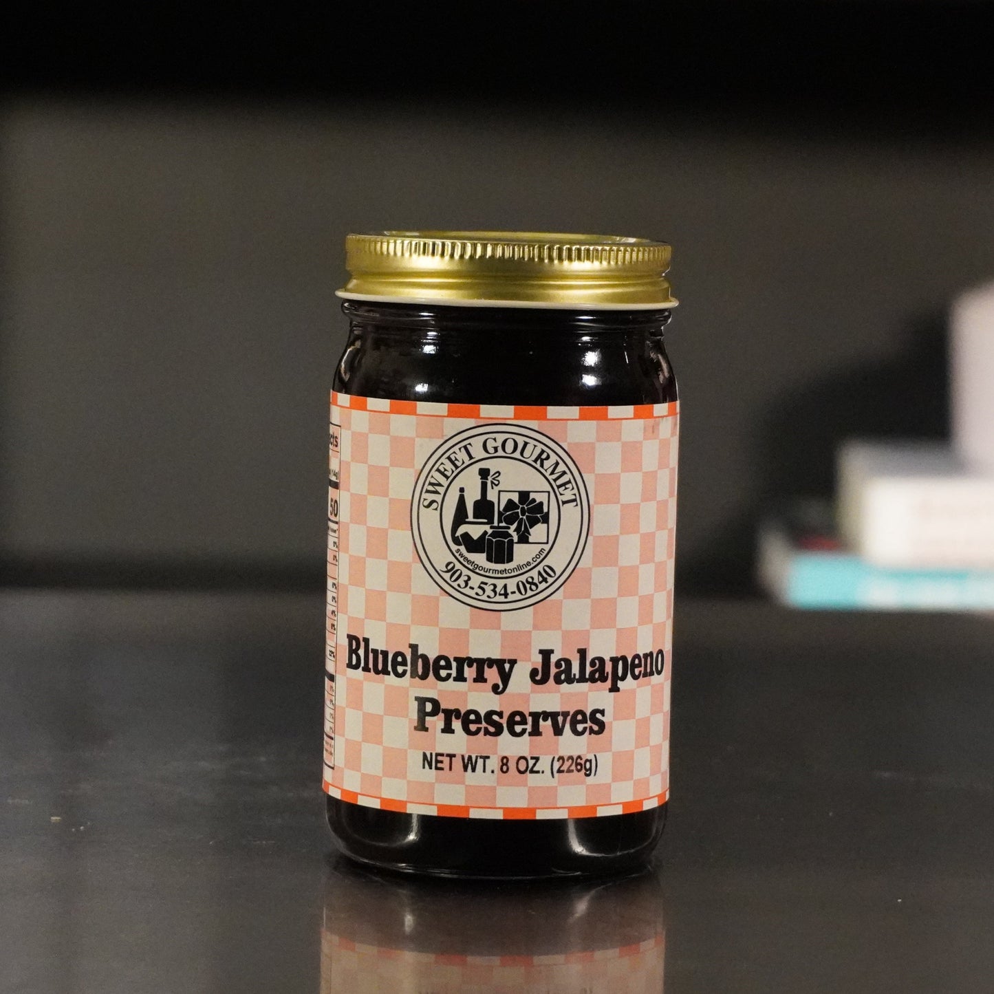 Sweet Gourmet Blueberry Jalapeno Preserves