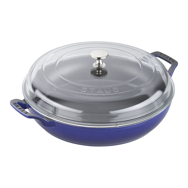 3.5 qt. Braiser With Glass Lid