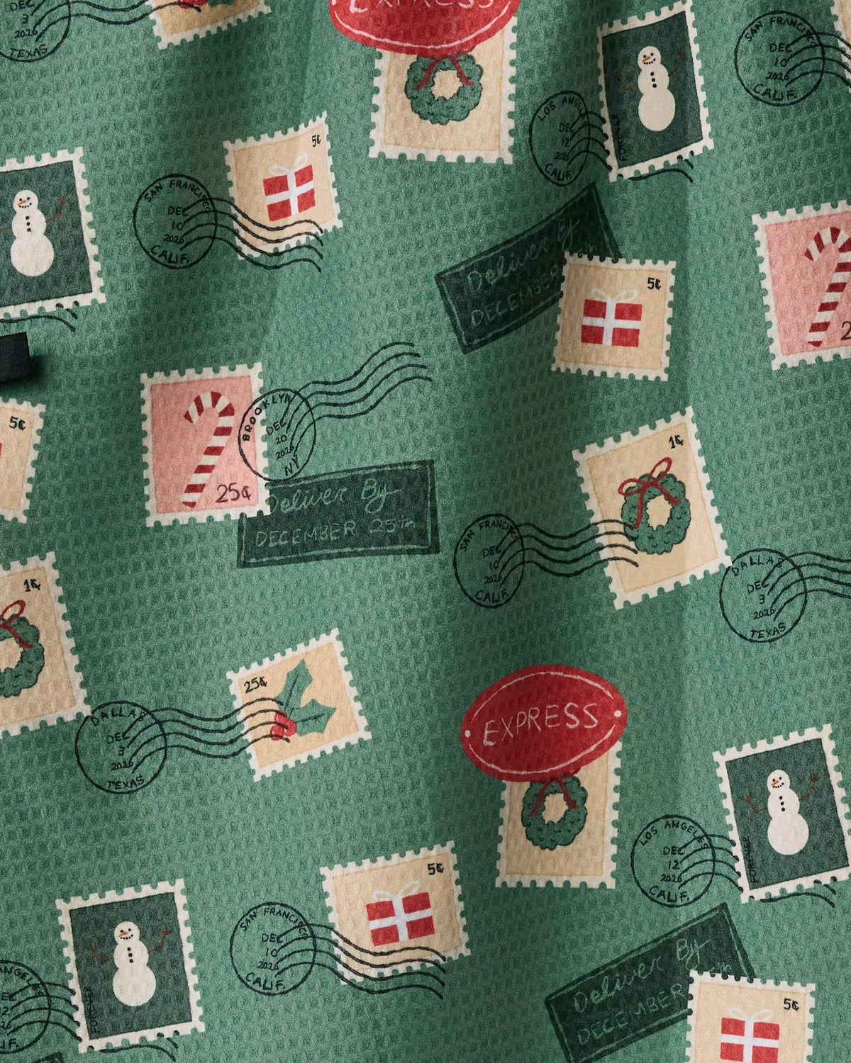 Merry Mail Luxe Kitchen Towel - Holiday 2026