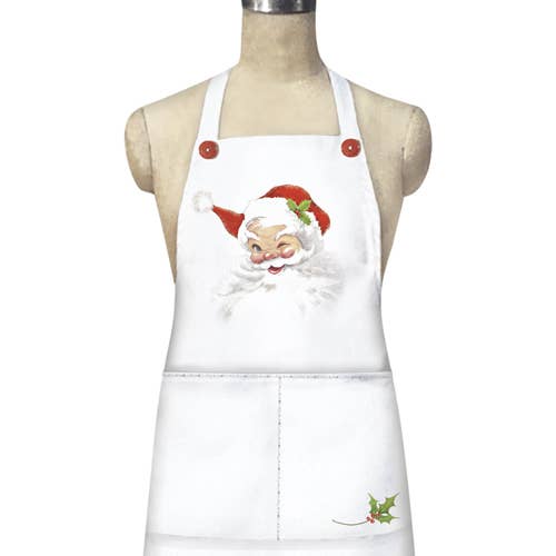 Mary Lake-Thompson Ltd. - Santa Winking Loose Apron