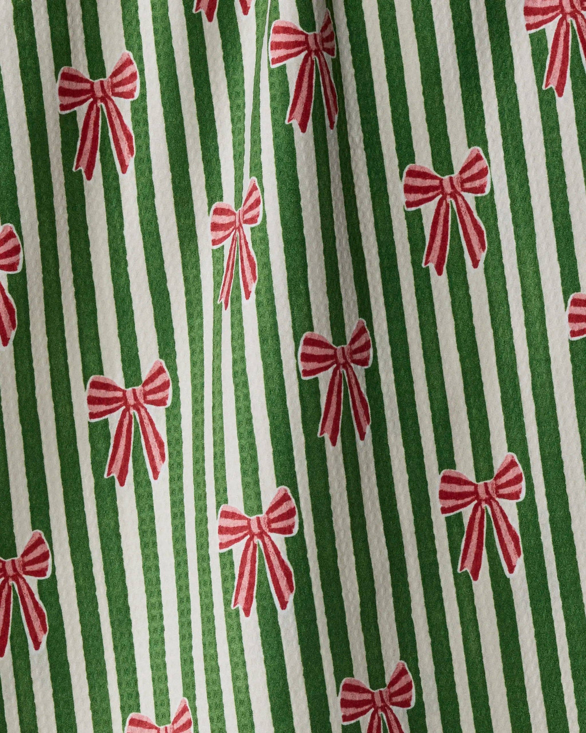 Ribbon Bows Luxe Kitchen Towel - Holiday 2026