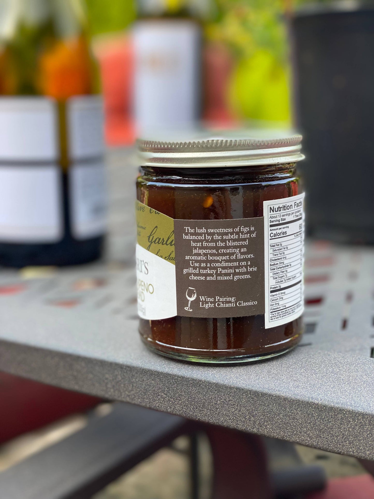 Blistered Jalapeno Fig Spread, 9oz