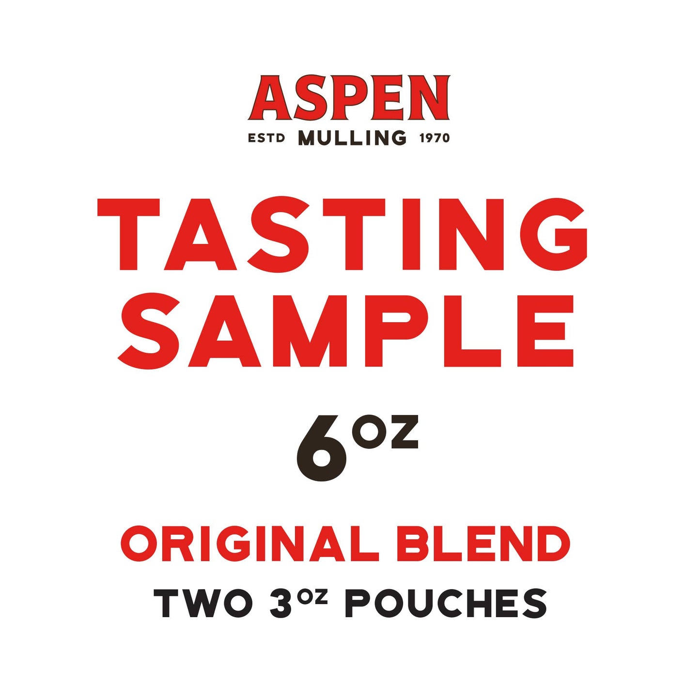 Otis Foods - Aspen Mulling Spices - Tasting Sample - 6oz Packet