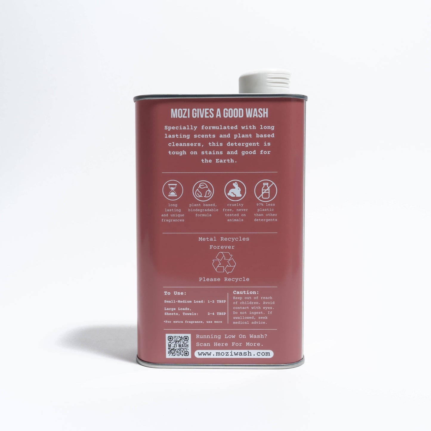Mozi Wash - Desert Poppy Laundry Detergent