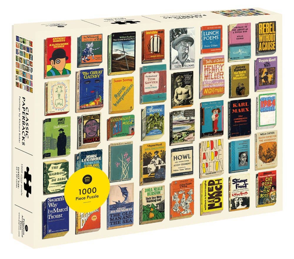 Chronicle Books - Classic Paperbacks 1000 Piece Puzzle