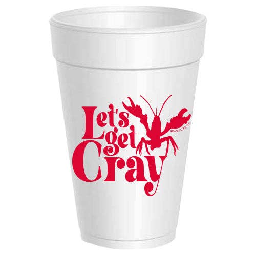 Sassy Cups - Crawfish Let's Get Cray - 10 pack