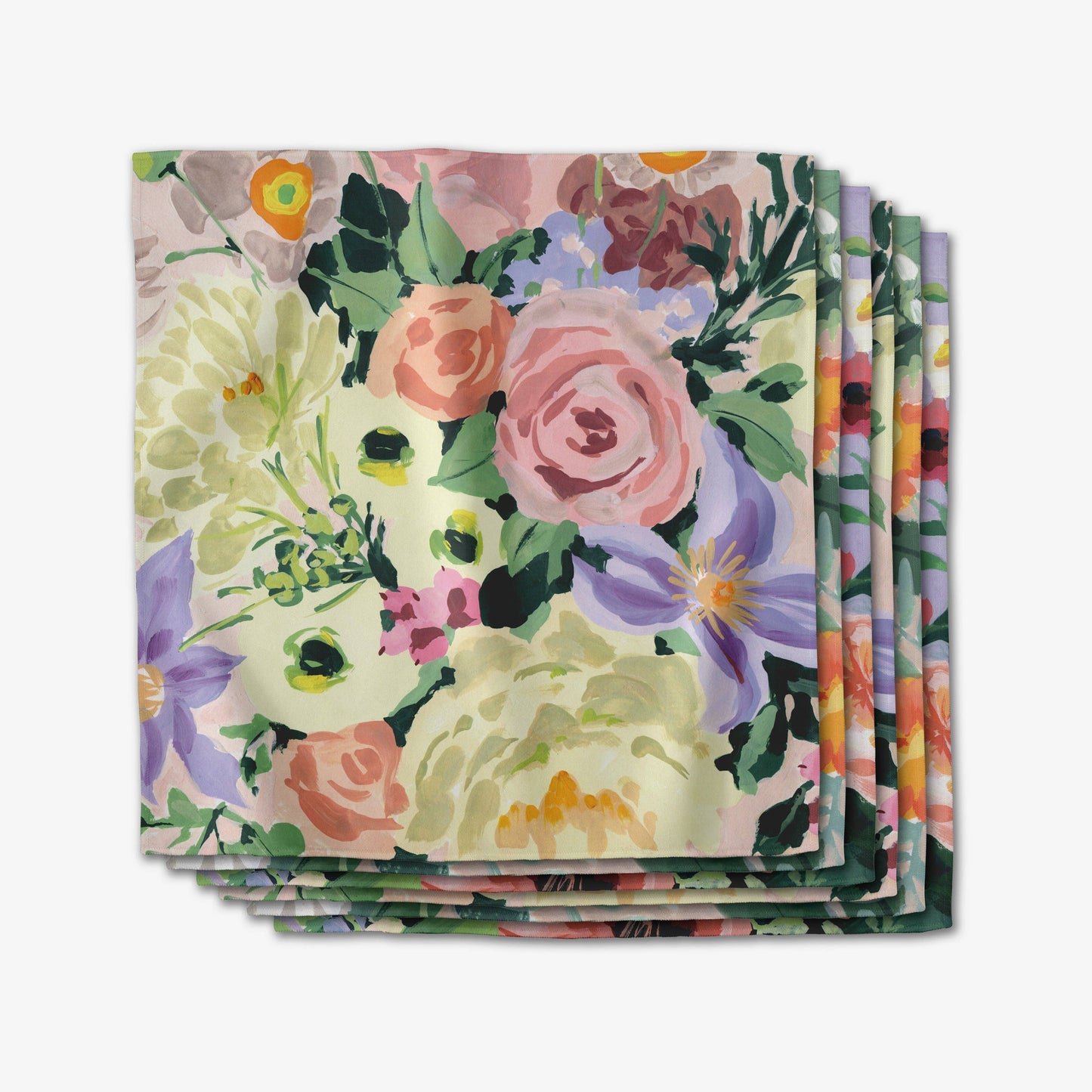 Geometry - Bouquet Dinner Napkin Set